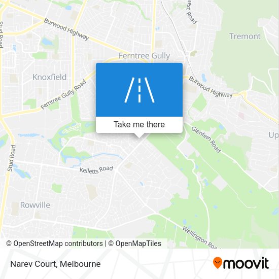 Narev Court map