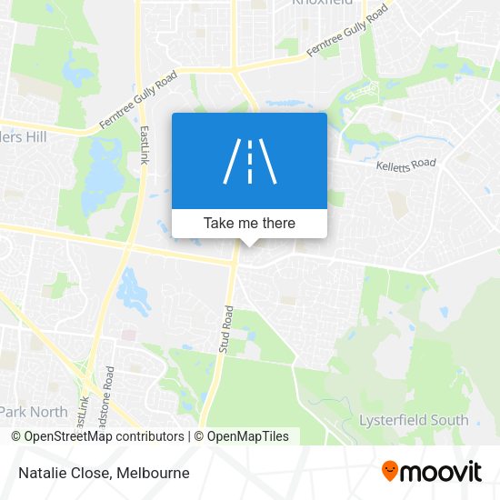 Natalie Close map