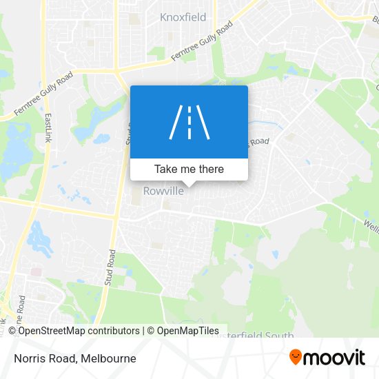Norris Road map