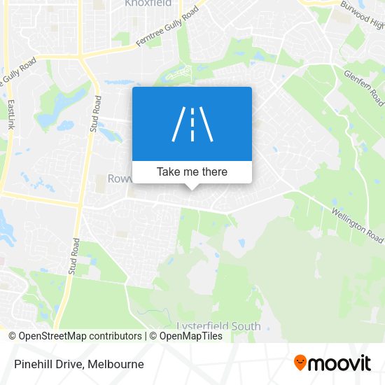 Pinehill Drive map