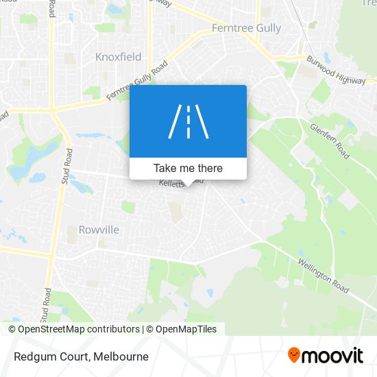 Redgum Court map