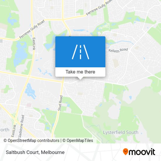 Saltbush Court map