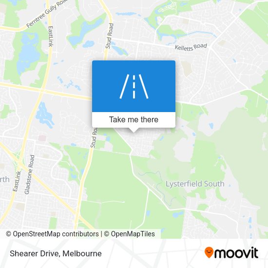 Shearer Drive map