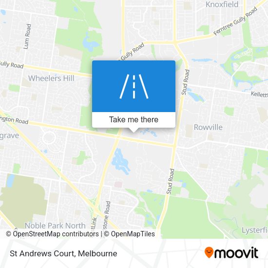 St Andrews Court map