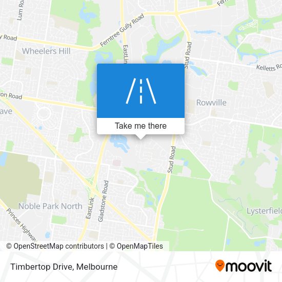 Timbertop Drive map