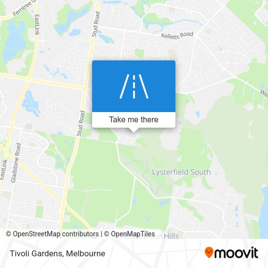 Tivoli Gardens map