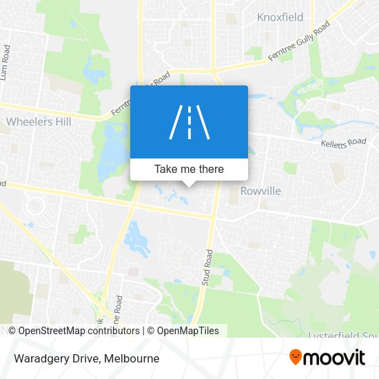 Waradgery Drive map