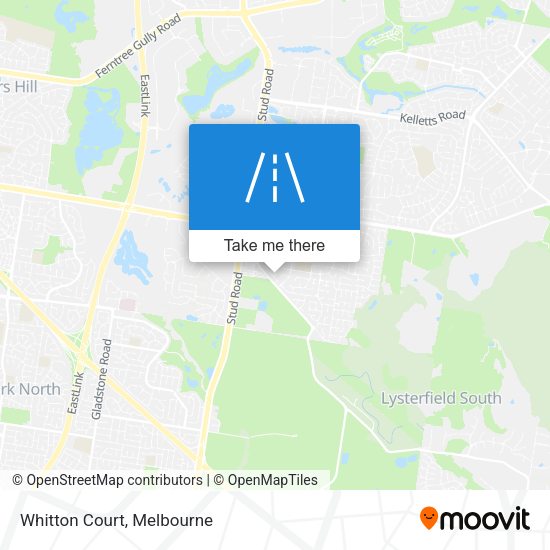 Whitton Court map