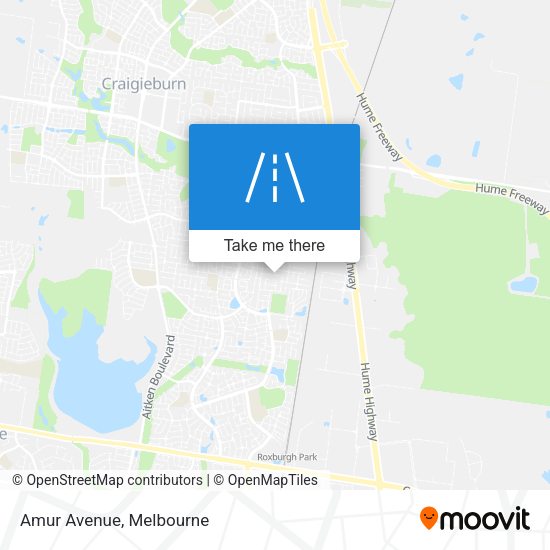 Amur Avenue map