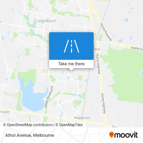 Athol Avenue map