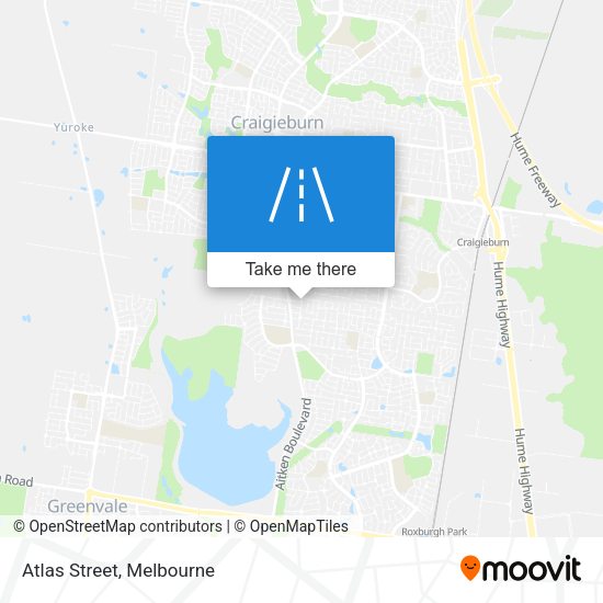 Atlas Street map
