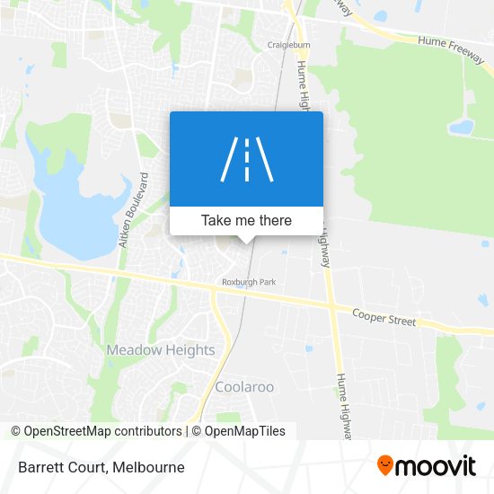 Barrett Court map