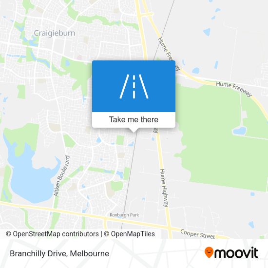 Branchilly Drive map