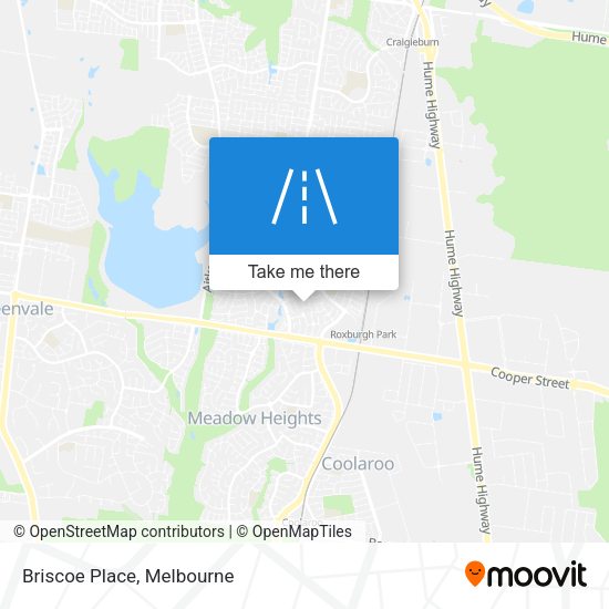 Briscoe Place map