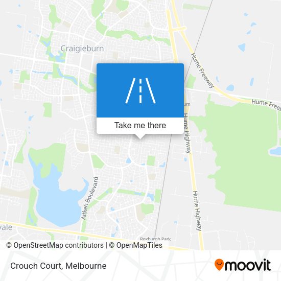 Crouch Court map