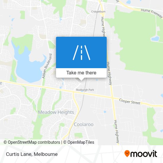Curtis Lane map