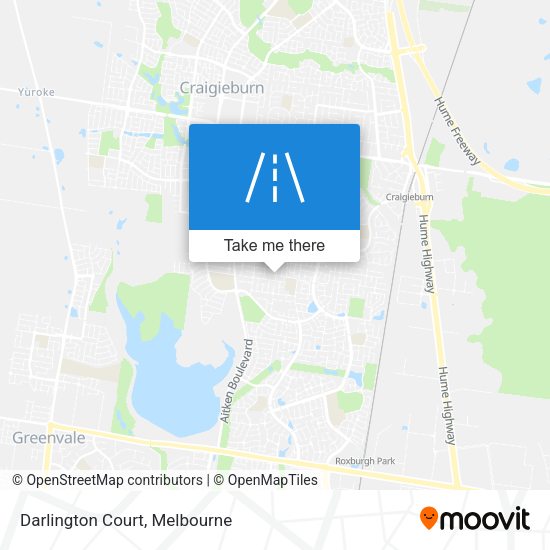Darlington Court map