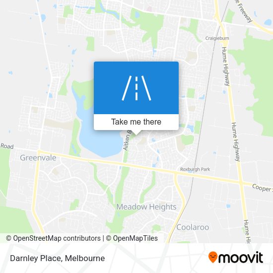 Darnley Place map