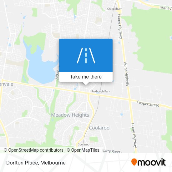 Dorlton Place map