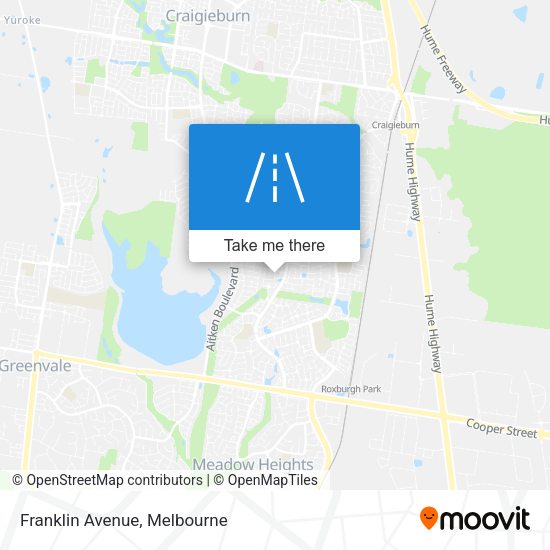 Franklin Avenue map