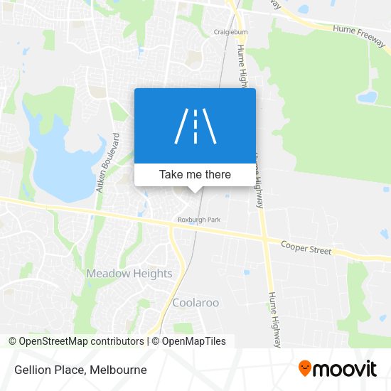 Gellion Place map