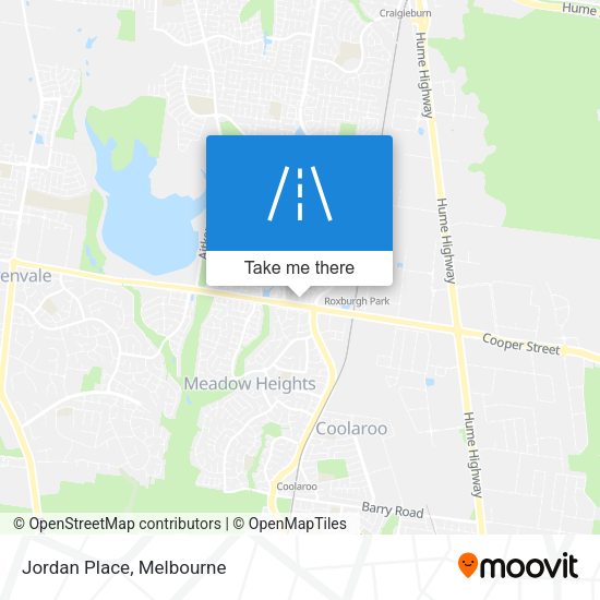 Jordan Place map