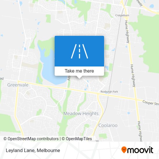 Leyland Lane map