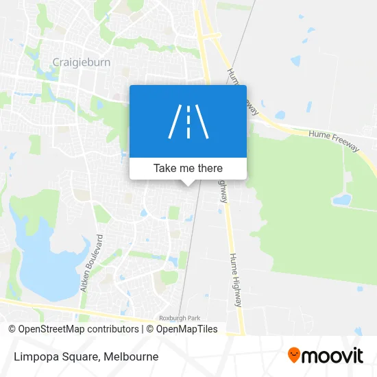 Mapa Limpopa Square