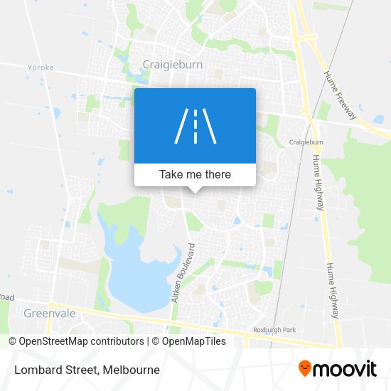 Lombard Street map
