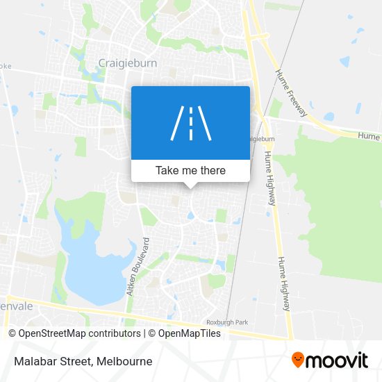 Malabar Street map