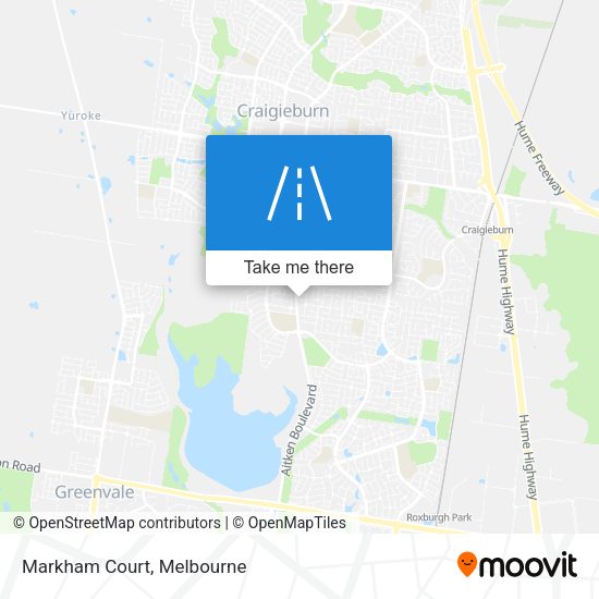 Markham Court map