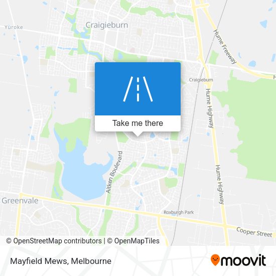 Mayfield Mews map