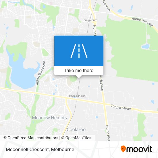Mcconnell Crescent map