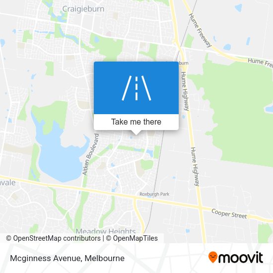 Mcginness Avenue map