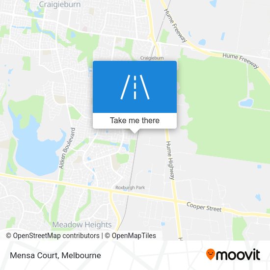 Mensa Court map