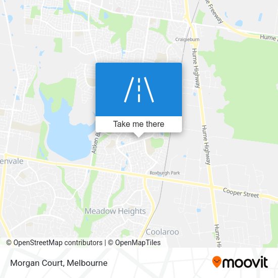Morgan Court map