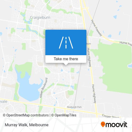 Murray Walk map