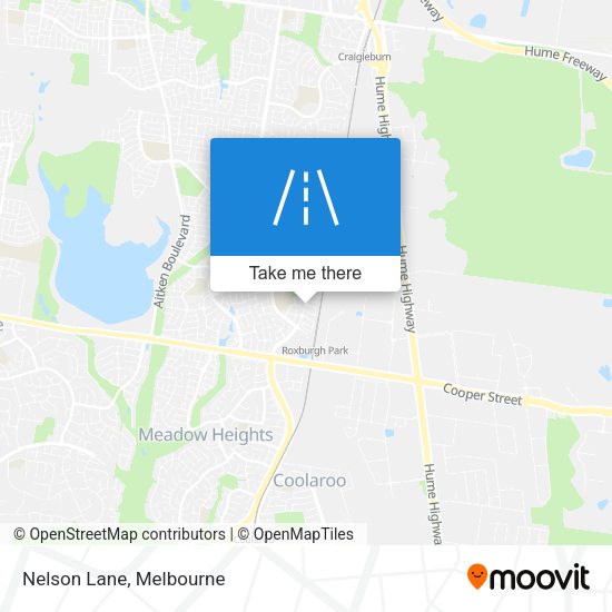 Nelson Lane map