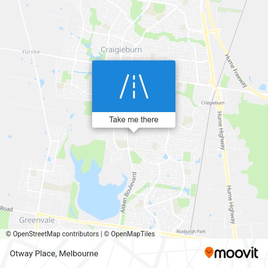 Otway Place map