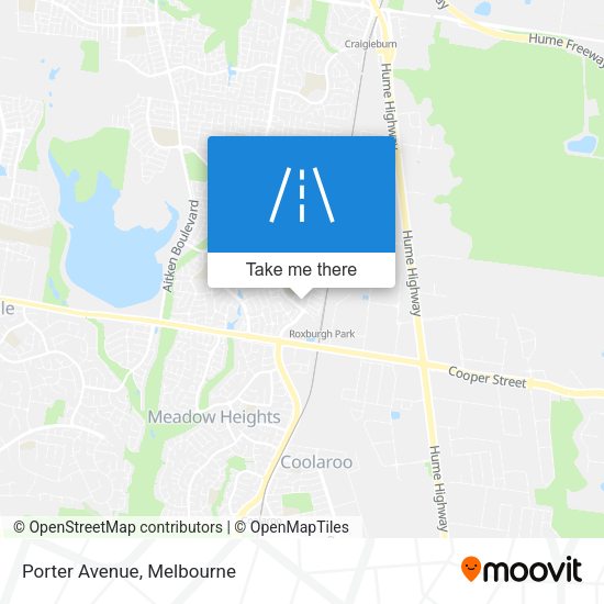 Porter Avenue map
