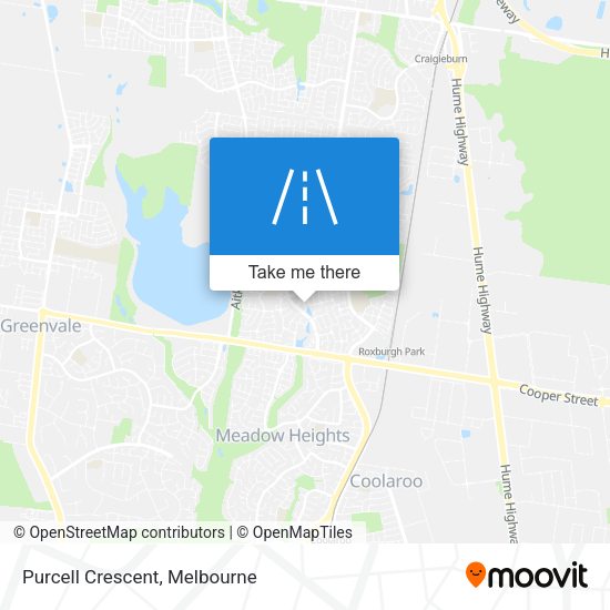 Purcell Crescent map