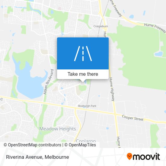 Riverina Avenue map