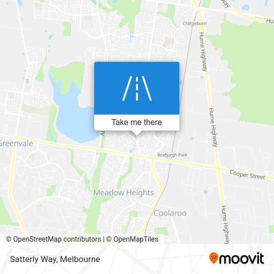 Satterly Way map