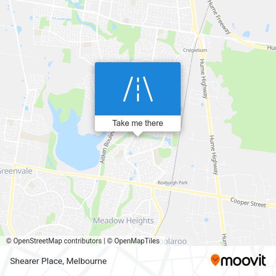 Shearer Place map
