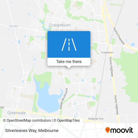 Silverleaves Way map