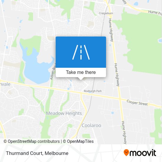 Thurmand Court map