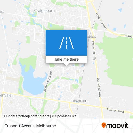 Truscott Avenue map