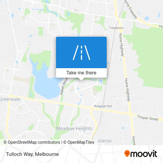 Tulloch Way map