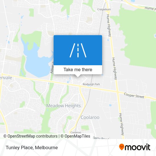 Tunley Place map