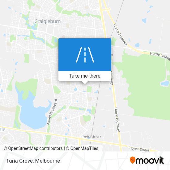 Turia Grove map